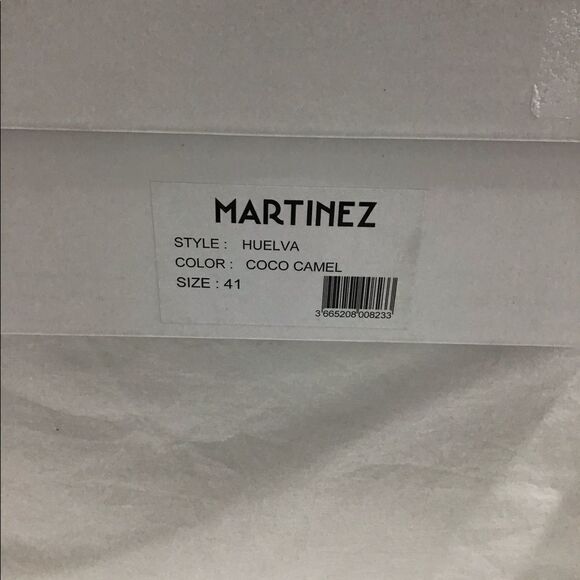 Souliers Martinez Huelva Leather Sandals NIB Sz 41 - Picture 10 of 10